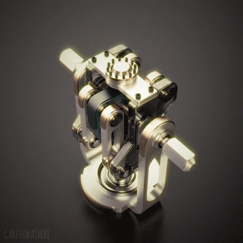 美的不同尋常的機械動圖，壓鑄廠家應該收藏一下